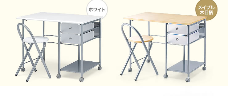 ホワイト　メイプル木目柄