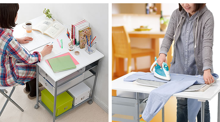 100-DESK028Wの画像