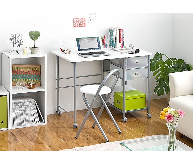 100-DESK028Wの画像