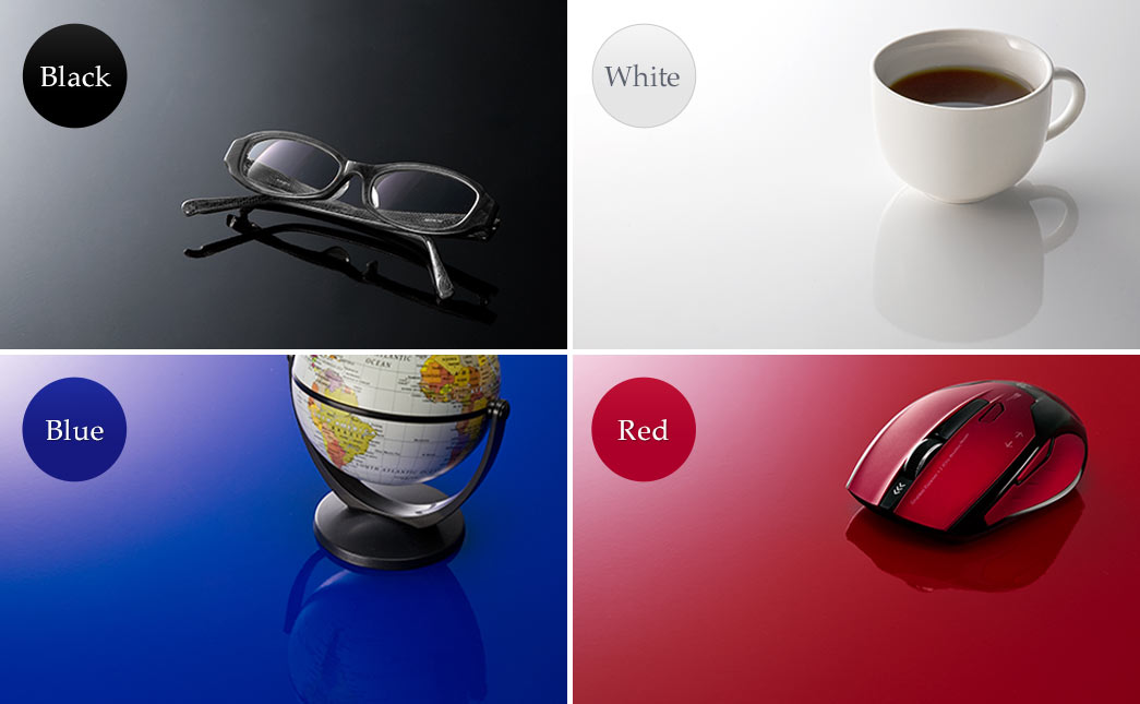 Black White Blue Red