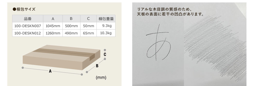 梱包サイズ