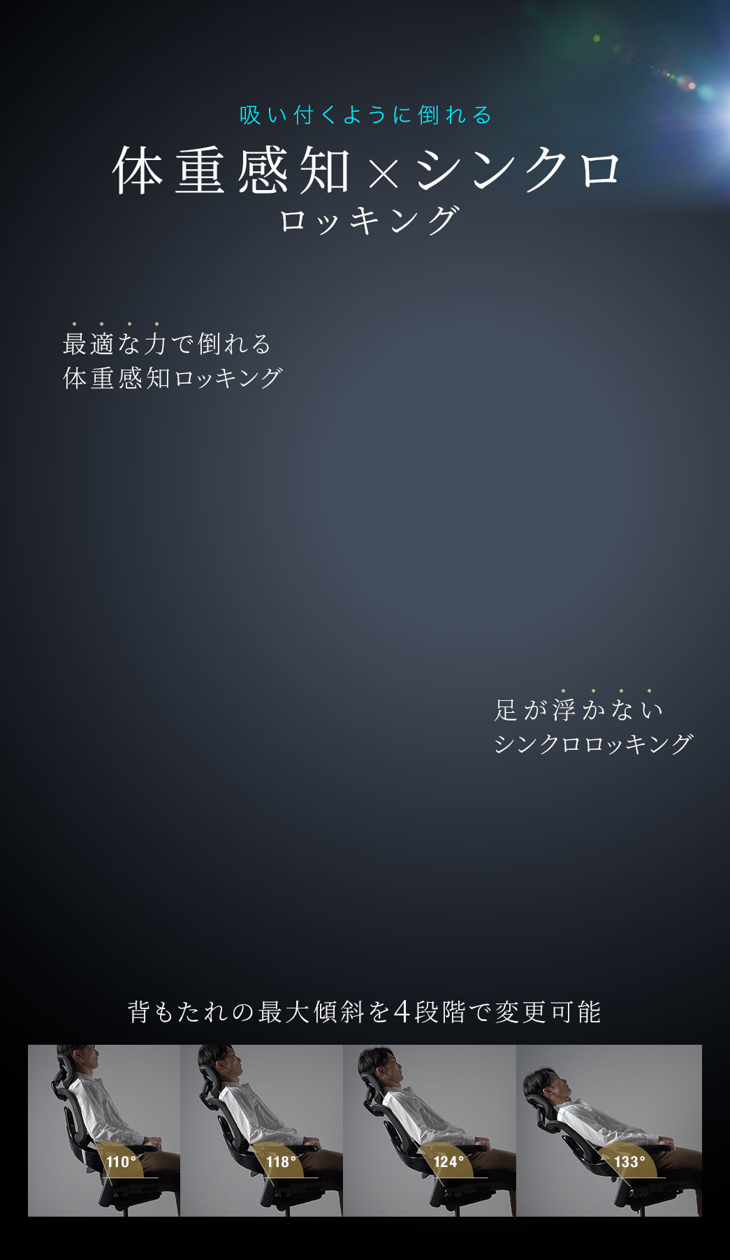 体重感知×シンクロ ロッキング