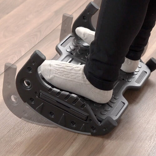 両面使えるフットレスト デスク用 足置き台