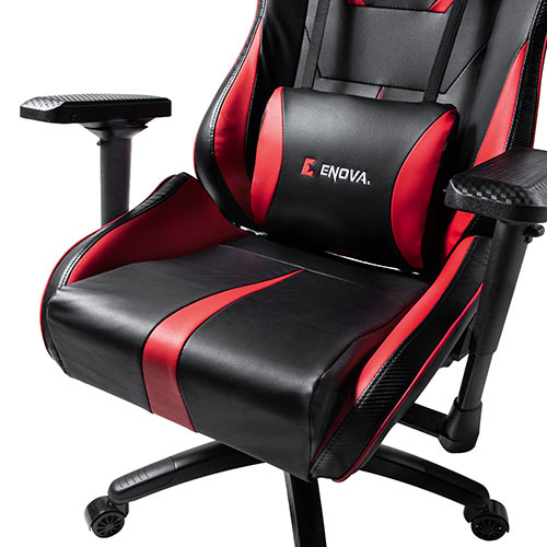 タフネス ゲーミングチェア 高耐荷重150kg 4Dアームレスト ハイバック 160°リクライニング ウレタンキャスター 150-SNCL022