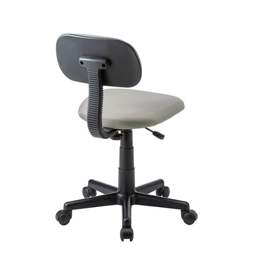 【アウトレット】オフィスチェア(パソコンチェア・OAチェア・シンプルチェア・ライトグレー)