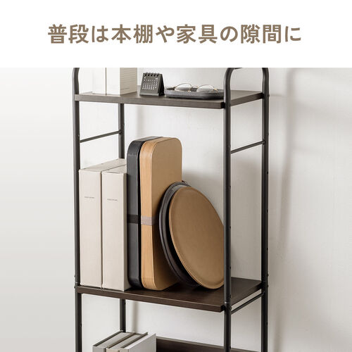 折りたたみ式 アコーディオンスツール ハニカム構造 紙製 ブラウン