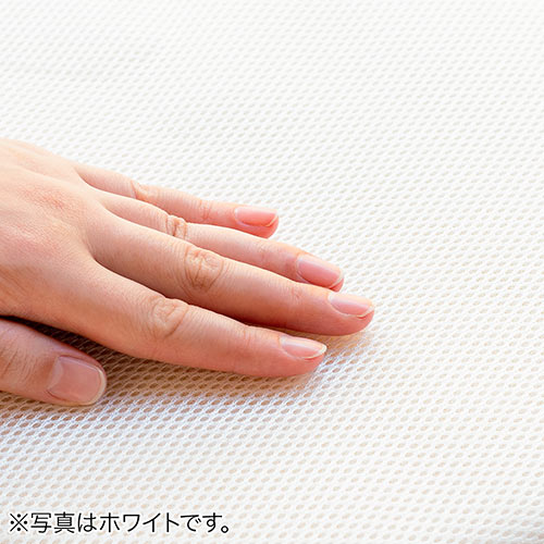 キッチンチェア 折りたたみイス 軽量 メッシュ生地 背もたれつき ブラック