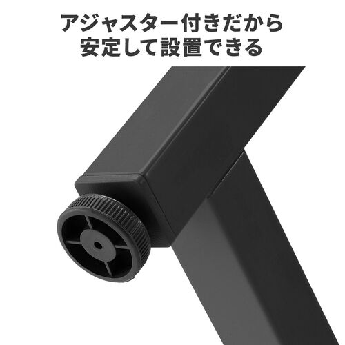 ワークデスク3 幅160cm 奥行60cm ブラック