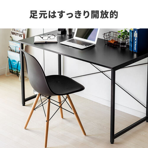 ワークデスク3 幅180cm 奥行60cm ブラック