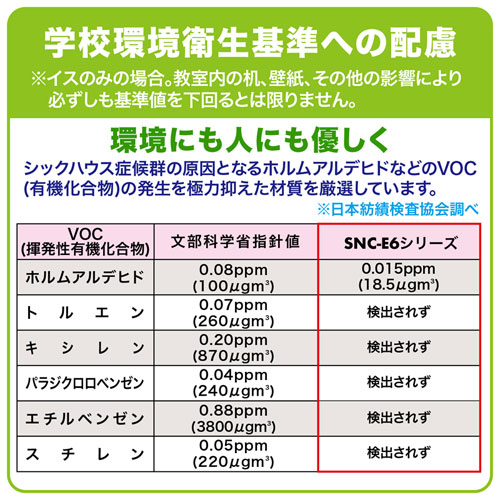オフィスチェア 低ホルムアルデヒド グリーン購入法適合品 ブルー