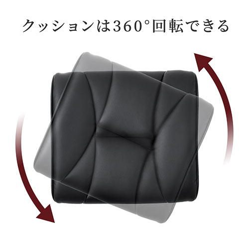 オットマン  固定脚仕様 キャスターなし PUレザー ブラック リラックス脚置き台