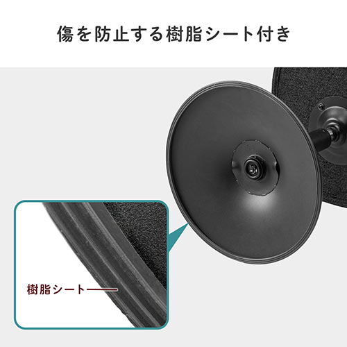 オットマン 固定脚仕様 キャスターなし 布張り ブラック リラックス足置き台