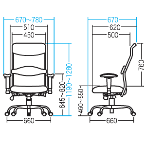 ハイグレードメッシュチェア