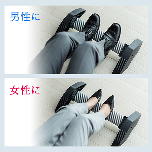 竹踏み風 フットレスト 角度調整可 デスク下 足置き台 耐荷重80kg