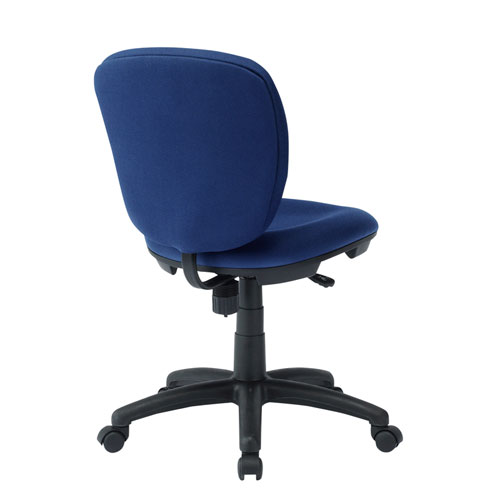 【アウトレット】オフィスチェア ミドルバック ブルー
