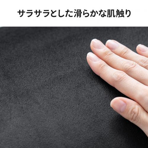 クッション付きフットレスト デスク下 足置き台 角度無段階調整