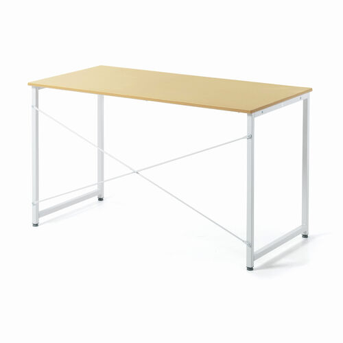 【アウトレット】ワークデスク 幅120cm 奥行60cm ライトブラウン