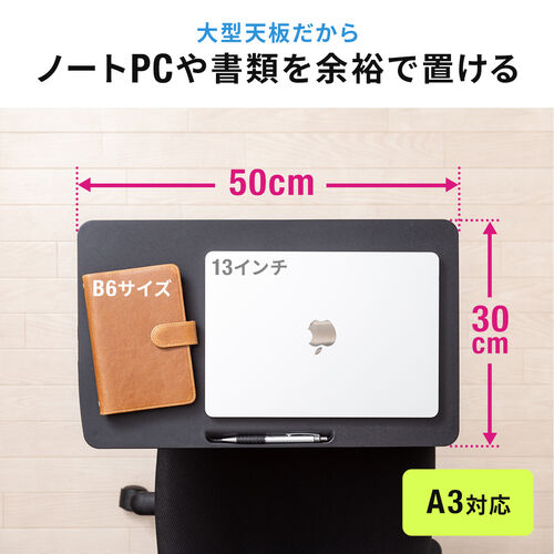 【在庫限り】チェア用後付けデスク チェアオプション 後付けテーブル チェア用デスク オフィスチェア