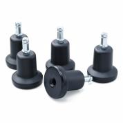 チェア用固定脚(シャフト長26mm・5個入り)