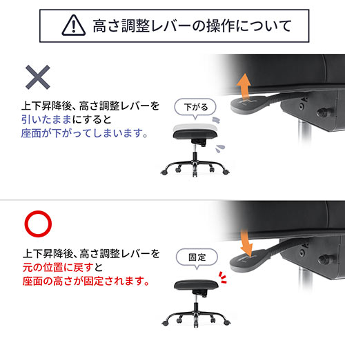 幅広オットマン 幅72cm PUレザー生地 360°回転 高さ 角度調整 キャスターつき