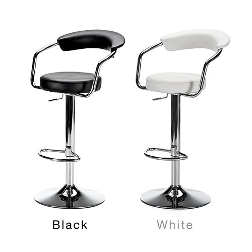 【アウトレット】カウンターチェア バーチェア ブラック 【組立サービス対象品】