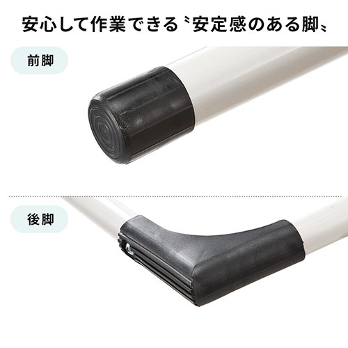 踏み台 3段タイプ 折りたたみ式 クッション付 オレンジ