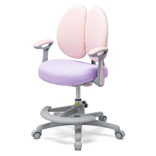 学習チェア キッズチェア 背もたれ分割式 ピンク