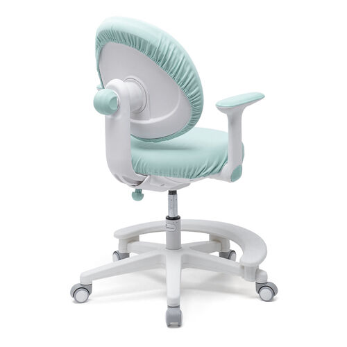 学習チェア キッズチェア 一体型背もたれブルー