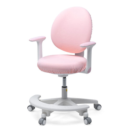 学習チェア キッズチェア 一体型背もたれ ピンク