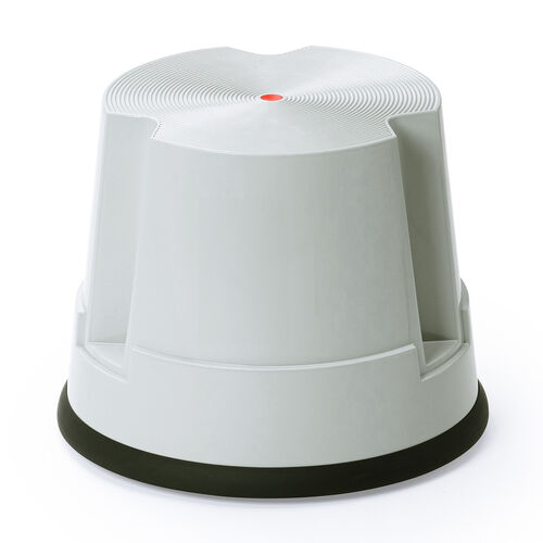 ステップスツール 踏み台 キャスター付き ストッパー機能付き 高さ30cm 1段タイプ スタッキング可能 耐荷重150kg 高耐久 グレー