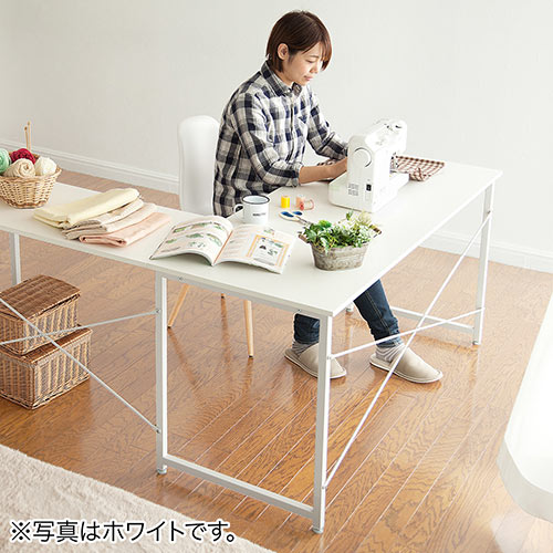 L字型デスク 幅150cm+90cm ブラック