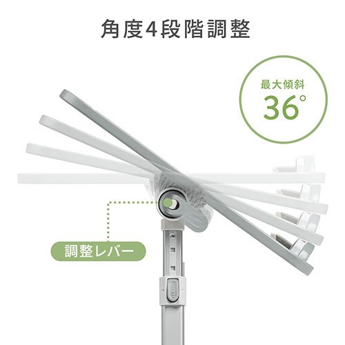 折りたたみデスク ノートパソコンデスク 高さ調整 角度調整対応 木目調 幅60cm