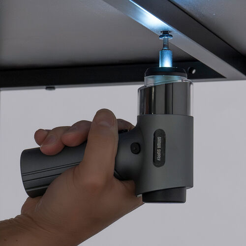 コンパクト電動ドライバー コードレス USB充電式 LEDライト内蔵 ビット30種つき