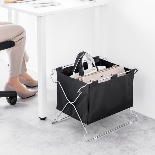 折りたたみ荷物入れ Mサイズ ブラック スタッキング可能
