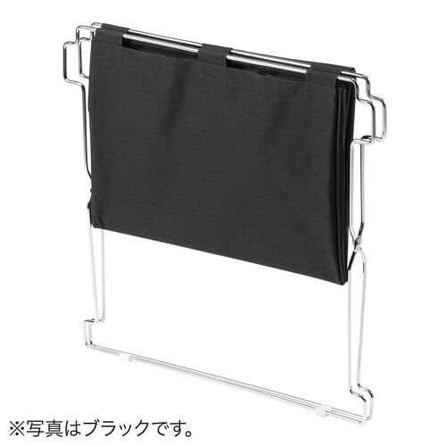 折りたたみ荷物入れ Lサイズ ブラウン スタッキング可能