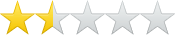 5つ星中 1.5
